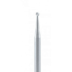 11 RF(диам.09-2,1мм)бор круглый с поперечной насечекой